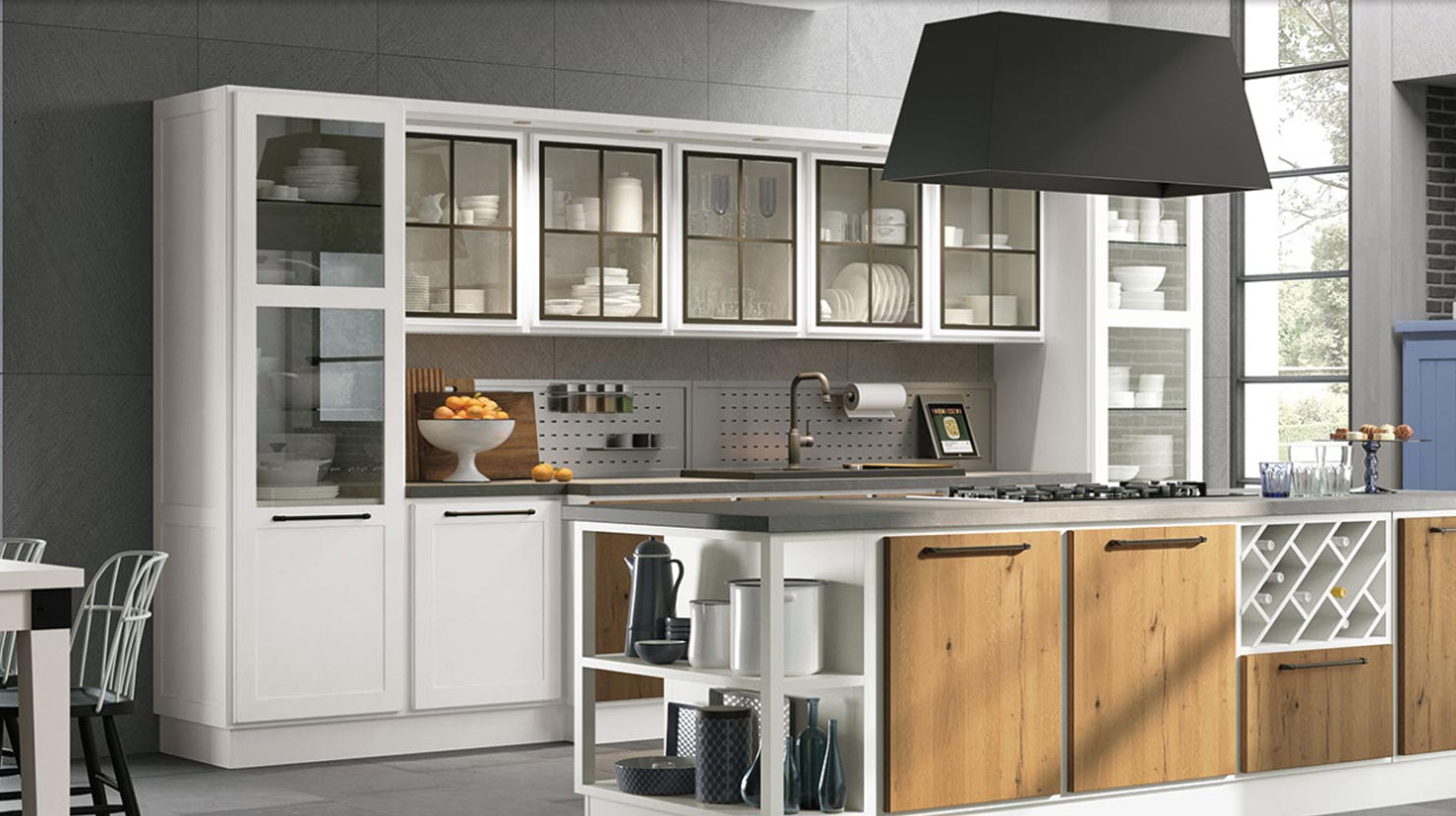 Tavolino alto e stretto  Cucine moderne, classiche o borgo antico: scegli  il tuo stile! - Cucinelube.