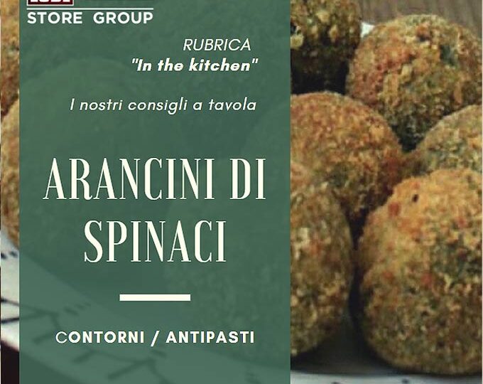 ARANCINI DI SPINACI